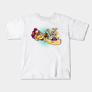 Graffiti character Kids T-Shirt